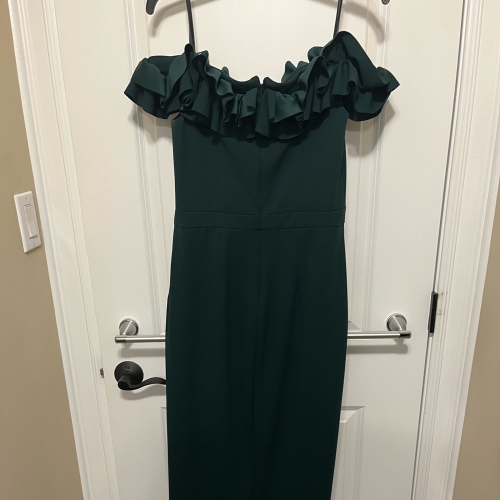 Xscape green formal dress